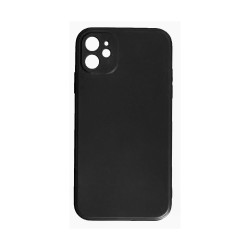 Silicone Case with Camera Shield for Apple iPhone 11 Black